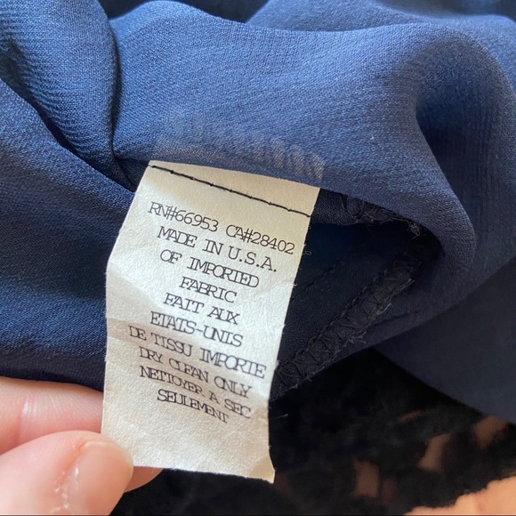 Cynthia Cynthia Steffe Embroidered Blouse - Sz 4 - Picture 7 of 8